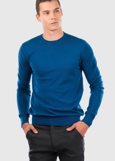 Camillo blue men's sweater
