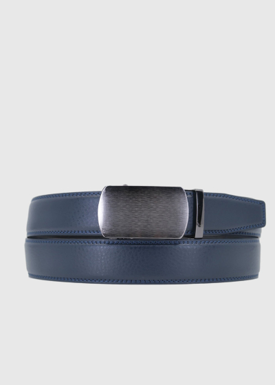 Natanaele blue belt with metal buckle