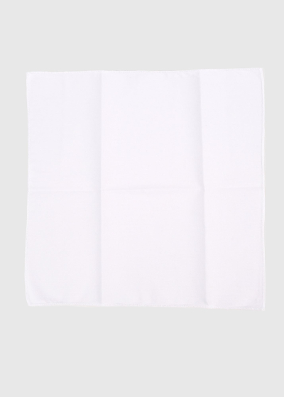 White men's pocket square