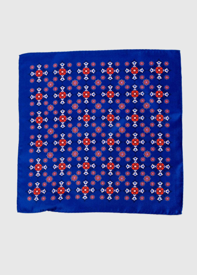 Men's printed pocket square