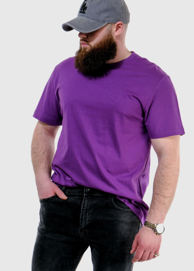 Aurelio Simple фиолетовая мужская майка Большого Размера