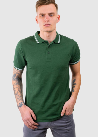 Fausto green men's Polo Shirt