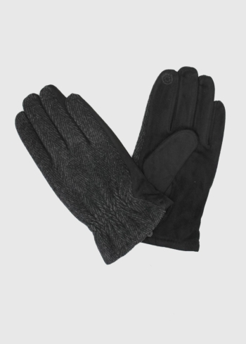 Morena black womens gloves