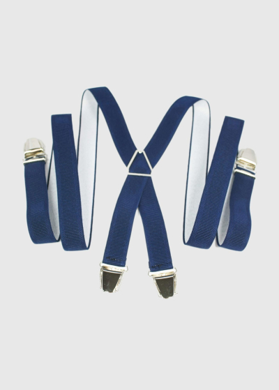 Frediano blue suspenders