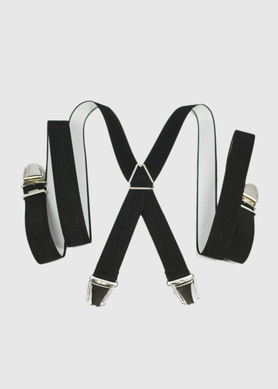 Frediano black suspenders