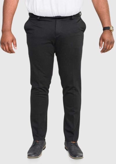 Ivano Plus Size black men's pants