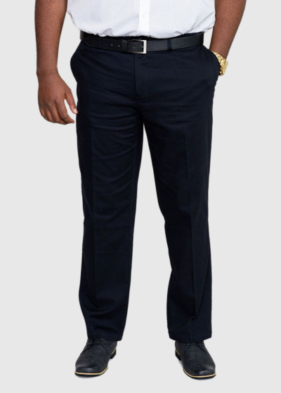 Italo темно-синие мужские брюки Большого Размера