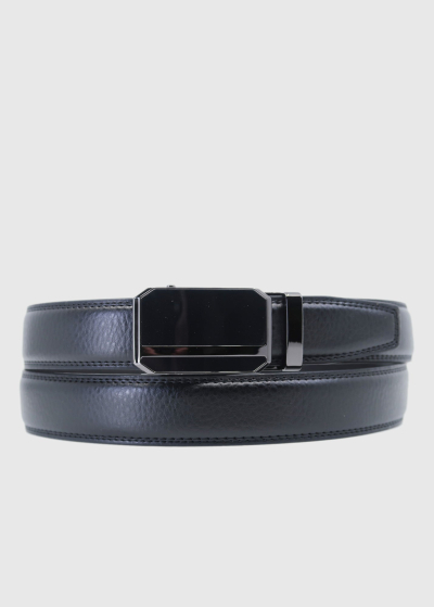 Panfilo black men's leather belt
