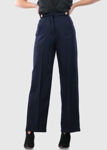 Claretta dark blue womens pants