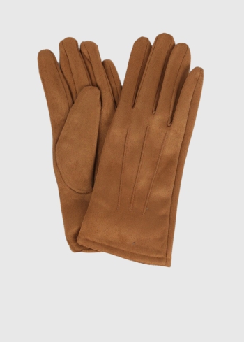 Marinella beige women's gloves