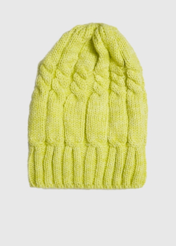 Feliciana green knitted hat