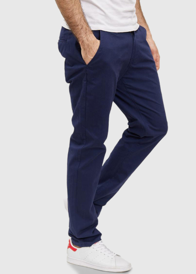 Slim Fit синие мужские джинсы