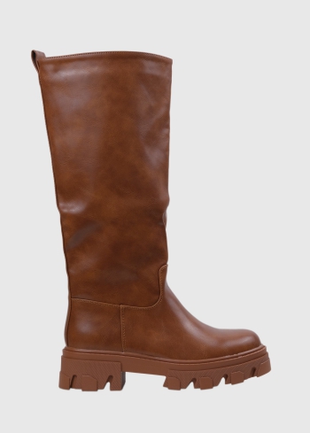 Emiliana brown women's boots