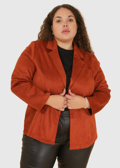 Alessandra Plus Size short blazer