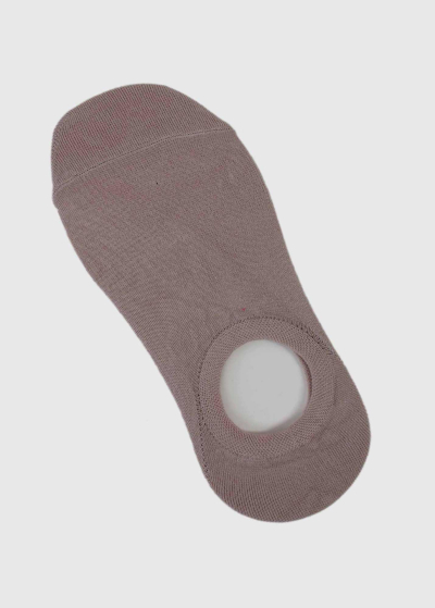 Aura beige women's short socks