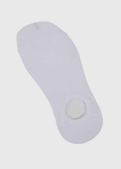 Damiano white men's short socks