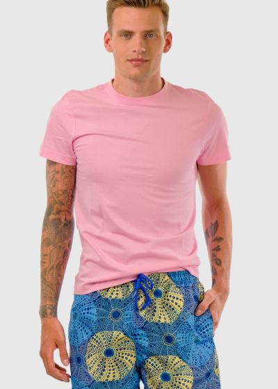 Aurelio Simple pink men's t-shirt