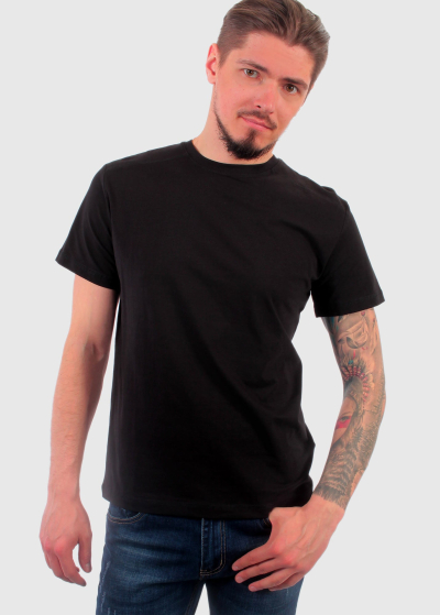 Gaetano Action Premium black men's t-shirt