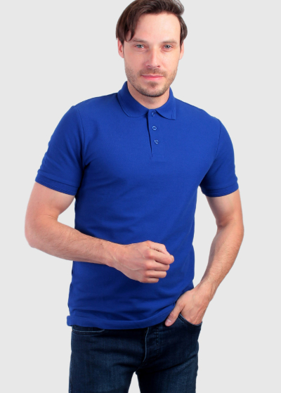 Ermanno blue men's Polo Shirt