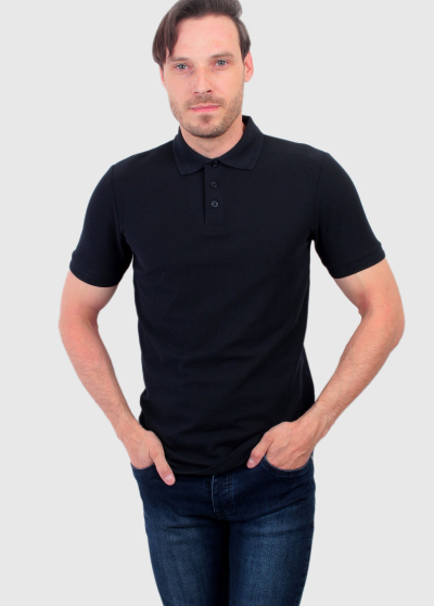 Ermanno dark blue men's Polo Shirt