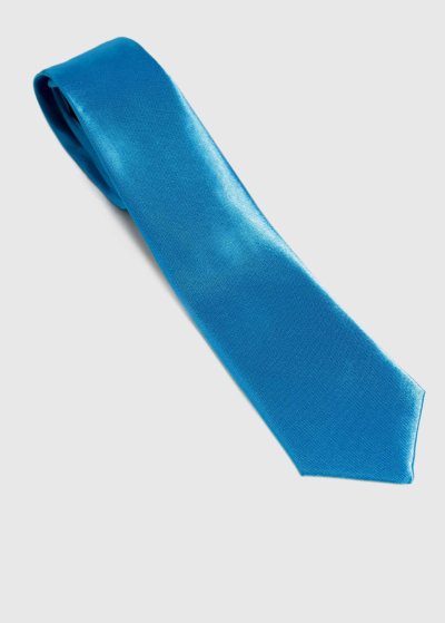 Silvestro light blue men's tie