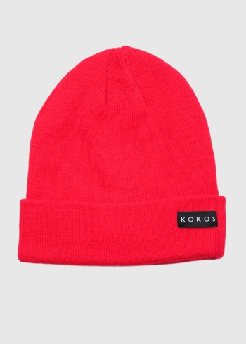 Romina red hat with logo