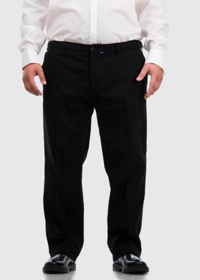 Fedele men's black trousers