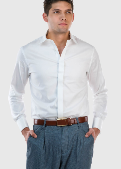 Abramo men's white shirt