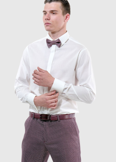 Pellegrino Slim Fit белая рубашка