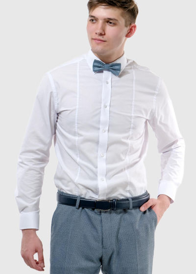 Slim Fit белая рубашка