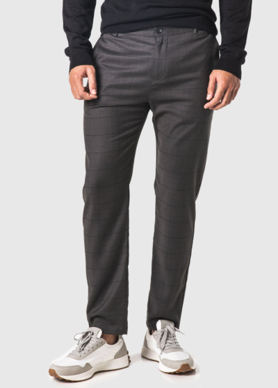 Eutimio dark grey men's trousers