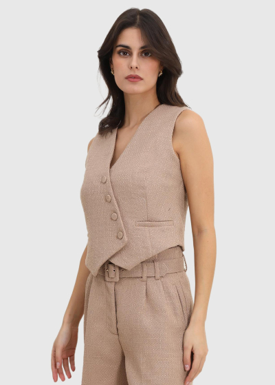 Damiana bēša sieviešu veste