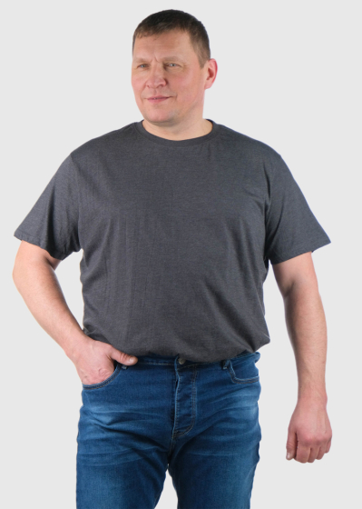 Flyers темно-серая мужская майка Большого размера