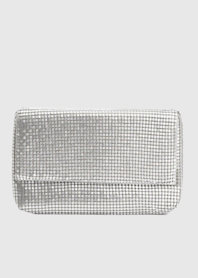 Cosma silver clutch