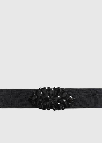 Penelope black belt with decor