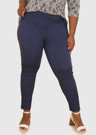 Penelope Plus Size dark blue women's pants