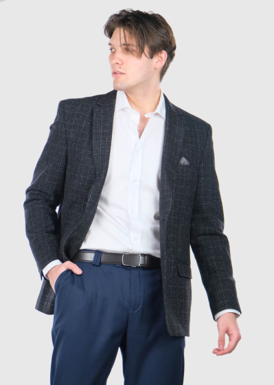 Belisario black men's blazer