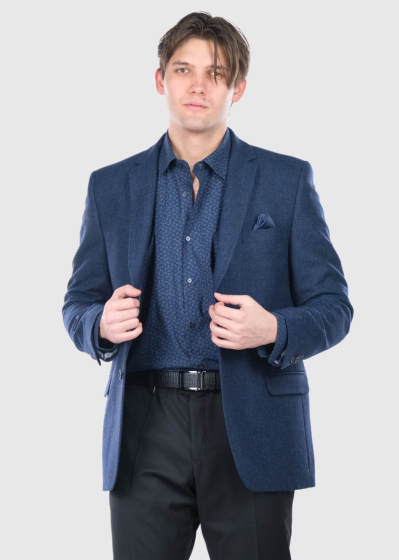 Benvenuto blue men's blazer