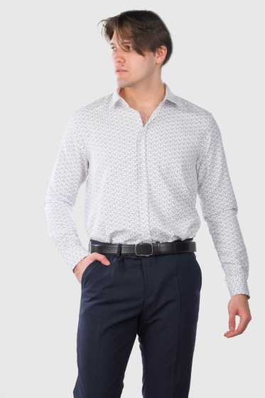 Cherubino long sleeve men's shirt
