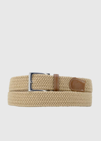 Fernando beige men's belt