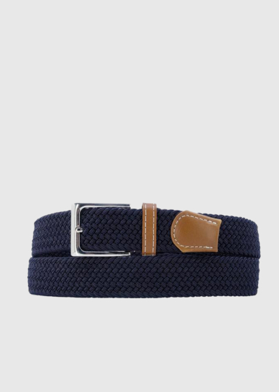 Fernando dark blue men's belt