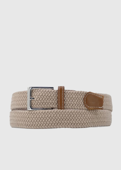 Fernando beige men's belt