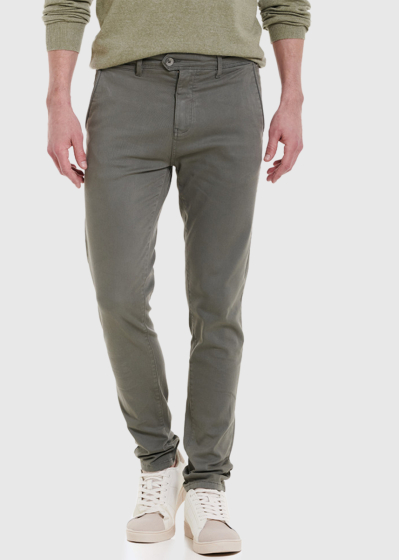 Orlando khaki mens pants with pockets