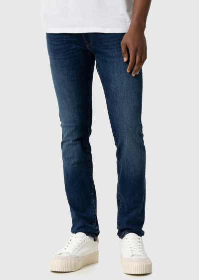 Slim Fit dark blue men's jeans