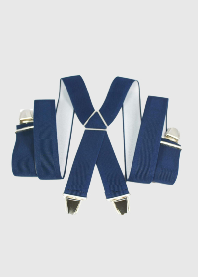 Ersilio blue mens suspenders